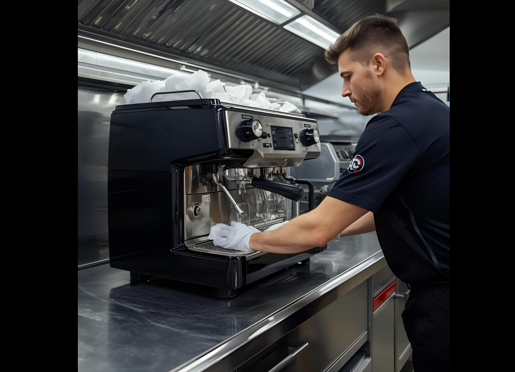 Técnico trabalhando